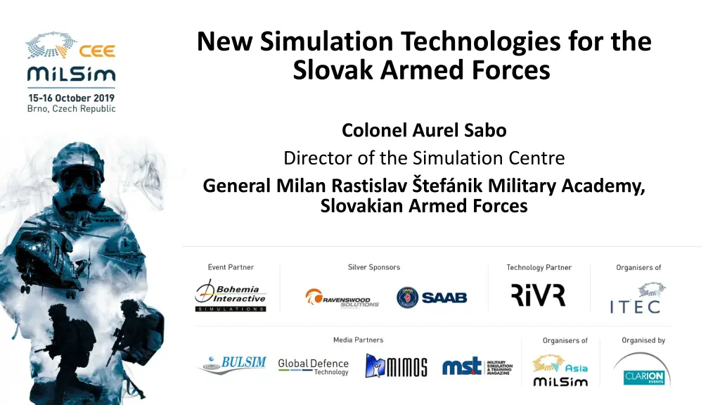 new simulation technologies for the slovak armed