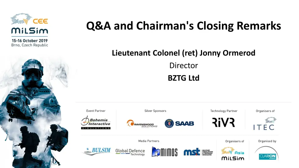 q a and chairman s closing remarks 1