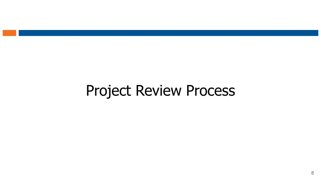 project review process