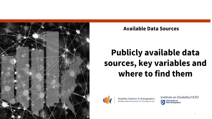 available data sources
