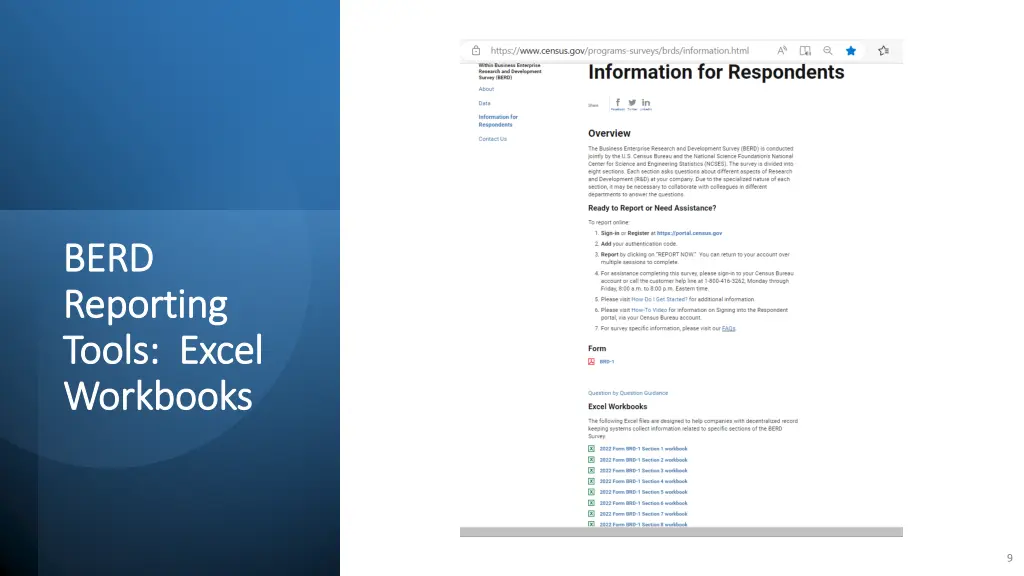 berd berd reporting reporting tools excel tools