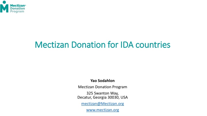 mectizan donation for ida countries mectizan