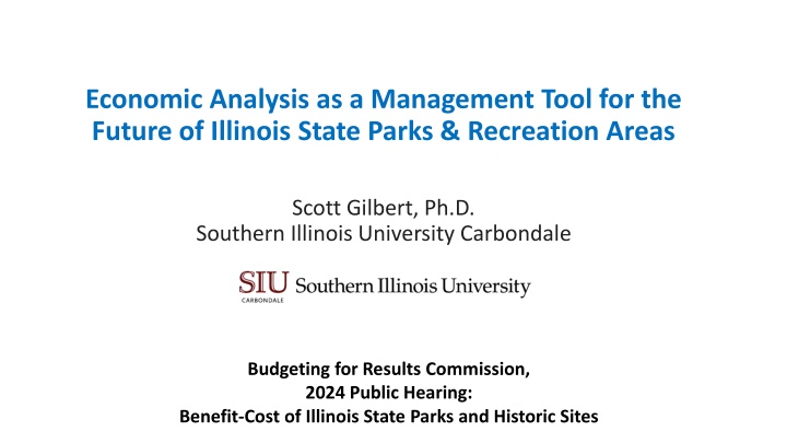 economic analysis as a management tool