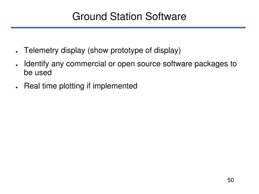 ground station software