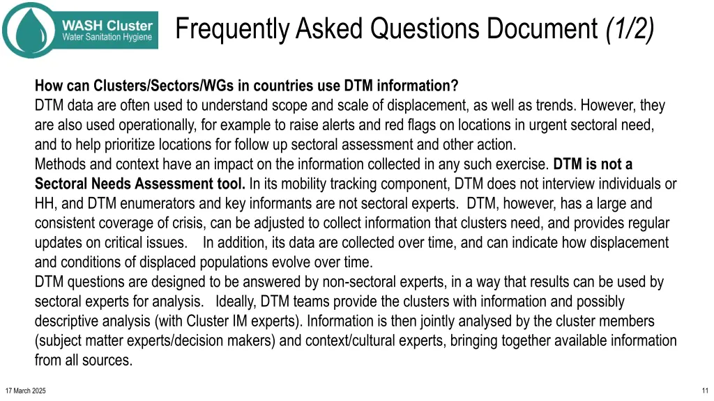 frequently asked questions document 1 2