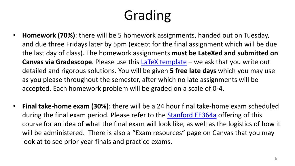 grading