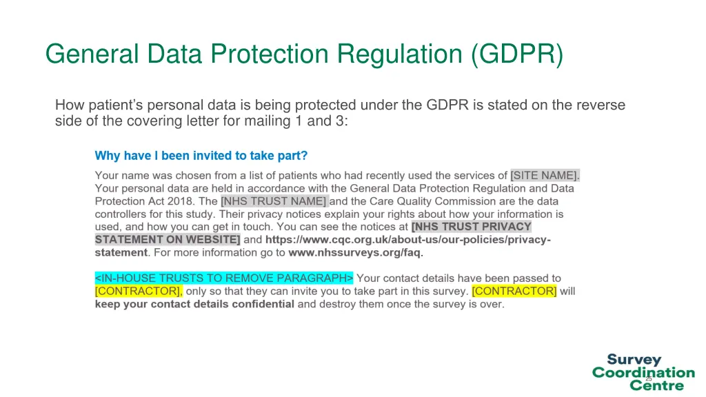 general data protection regulation gdpr