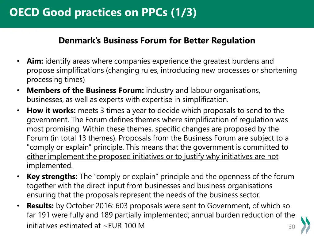 oecd good practices on ppcs 1 3