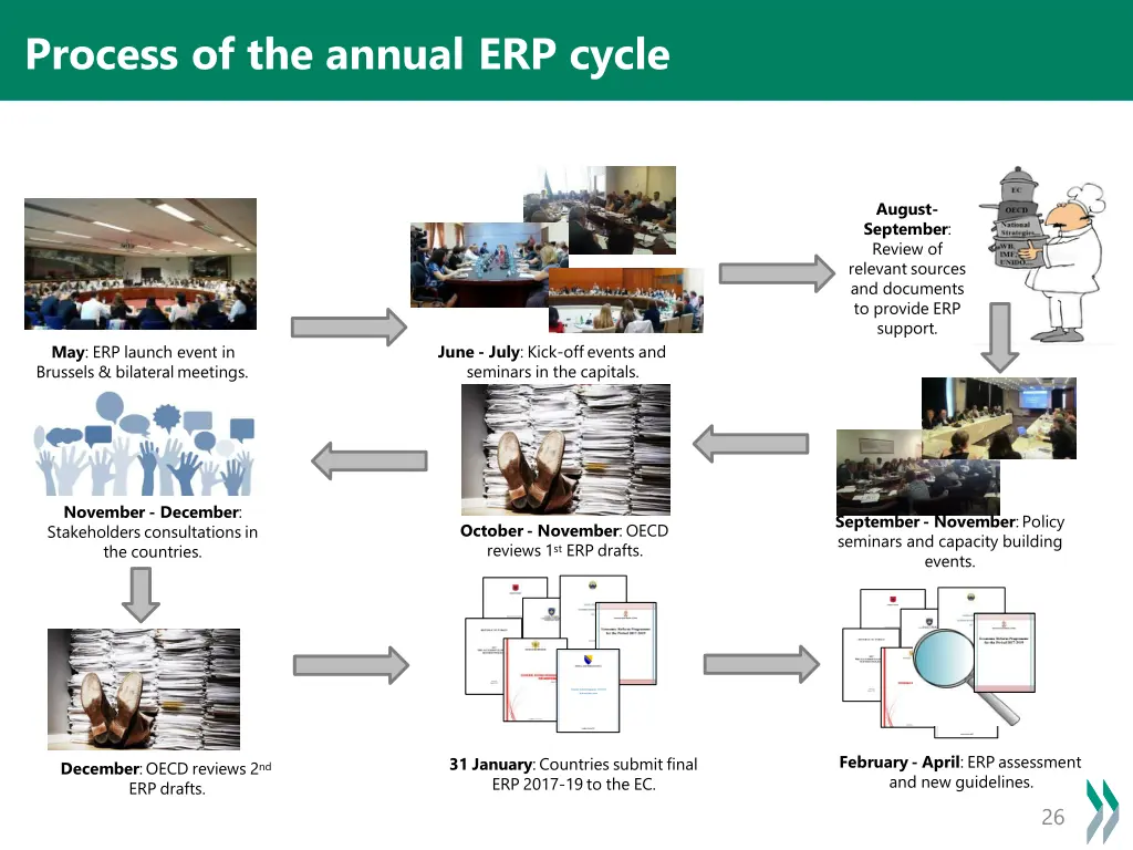 process of the annual erp cycle