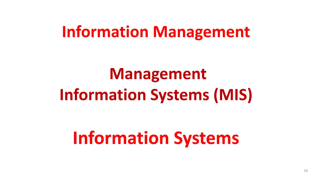 information management