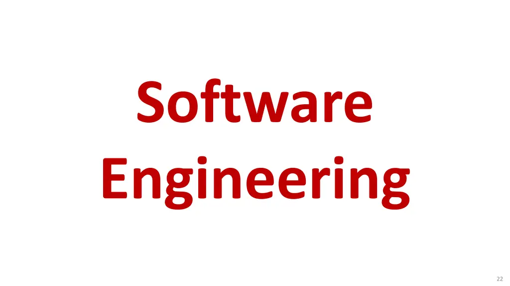 software engineering 1