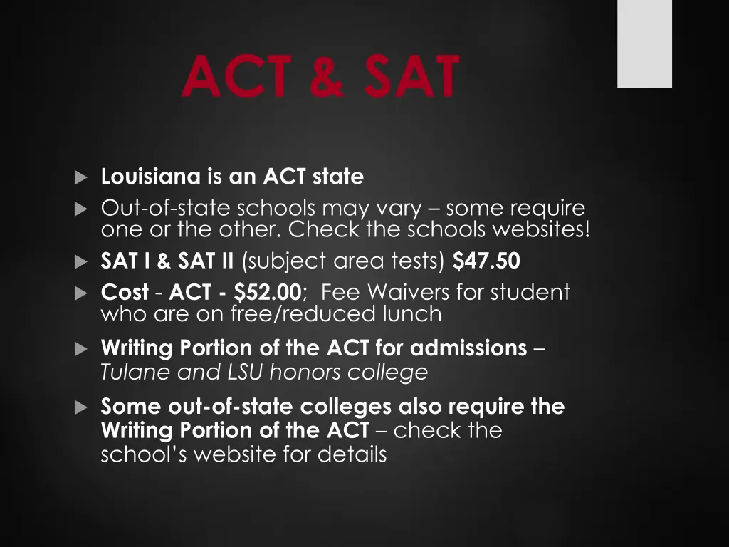 act sat