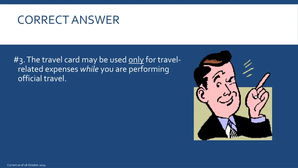 correct answer