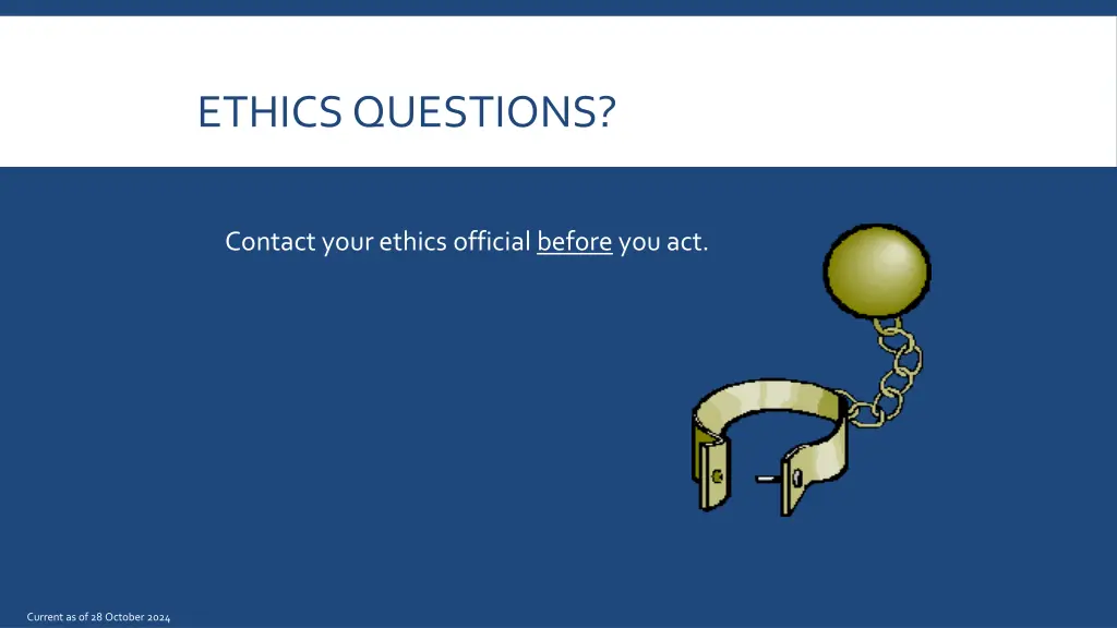 ethics questions