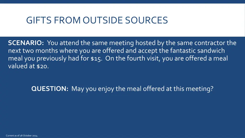 gifts from outside sources 2