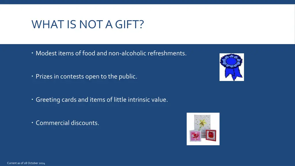 what is not a gift