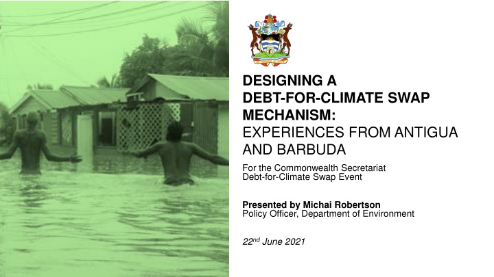 designing a debt for climate swap mechanism
