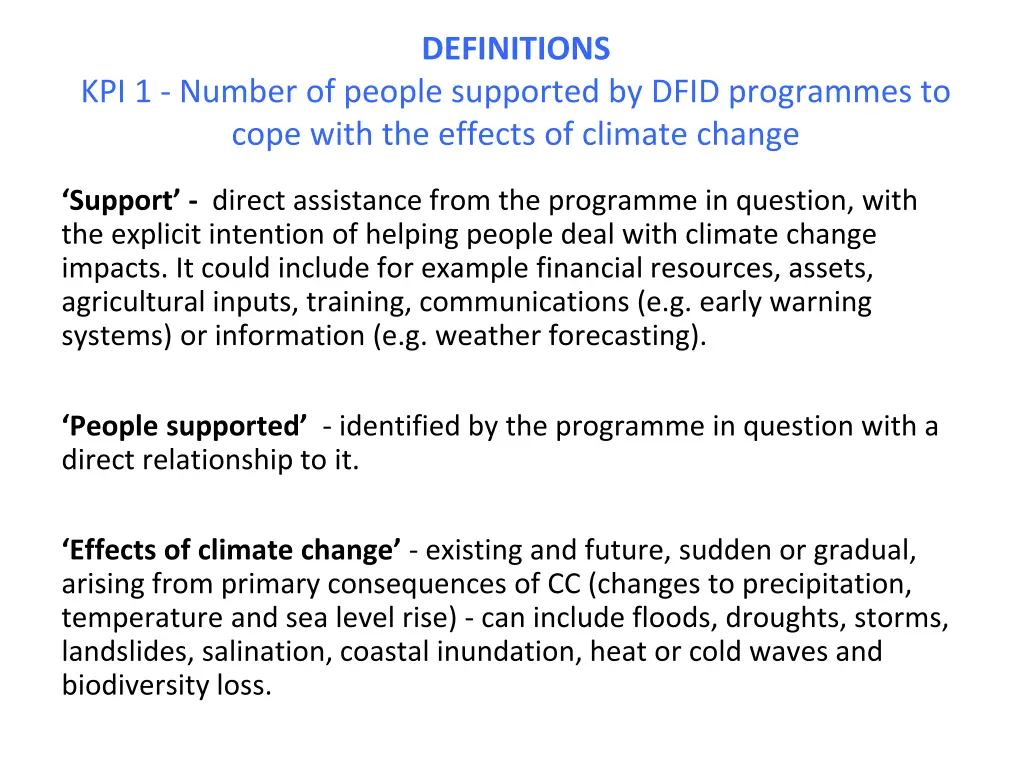 definitions