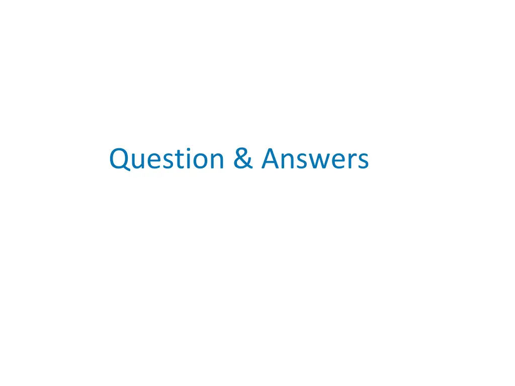 question answers 5