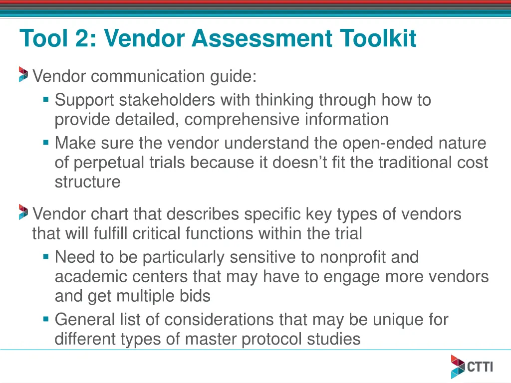 tool 2 vendor assessment toolkit