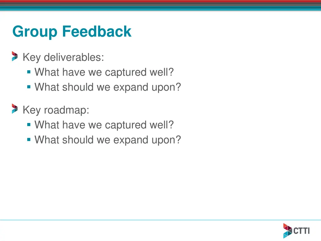 group feedback
