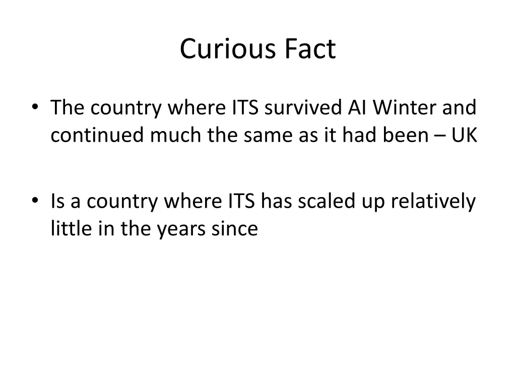 curious fact