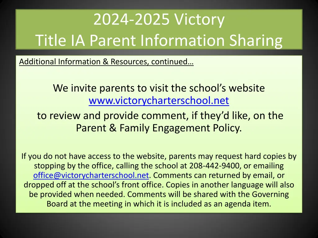 2024 2025 victory title ia parent information 22