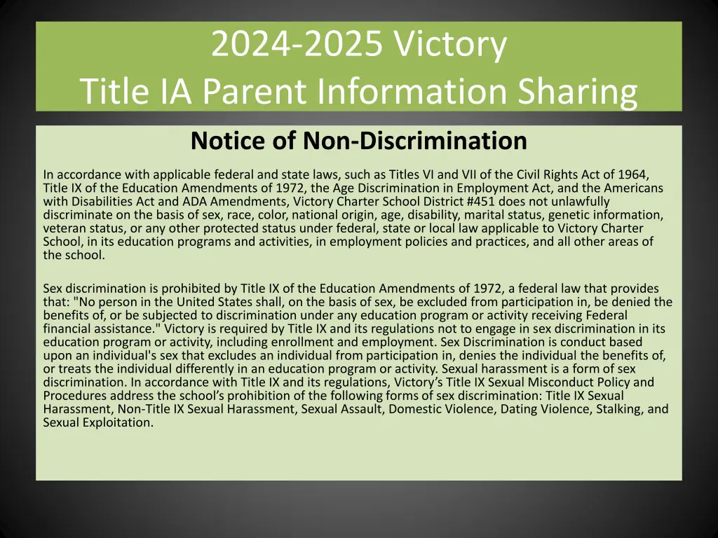 2024 2025 victory title ia parent information 25
