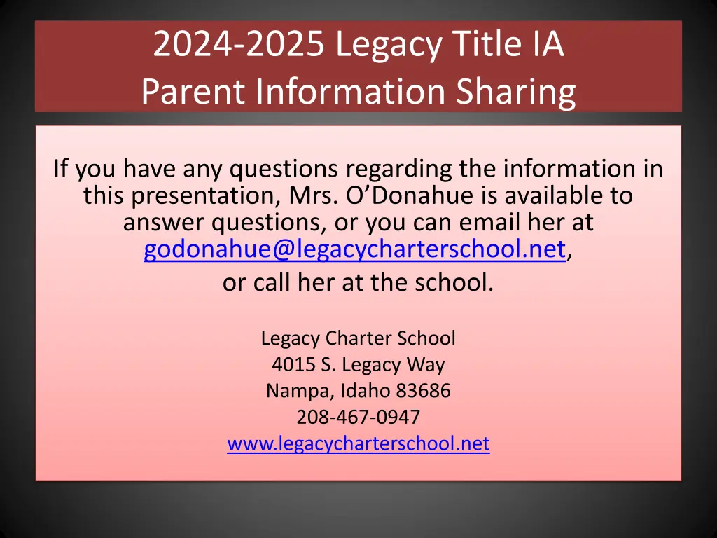 2024 2025 legacy title ia parent information 26