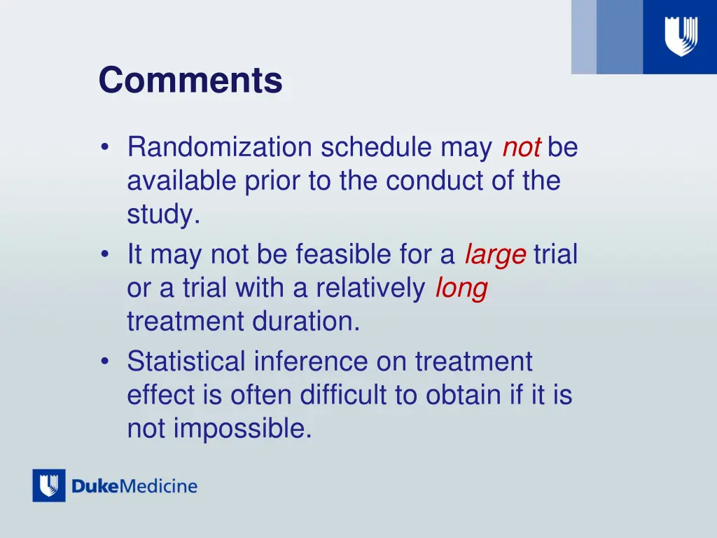 comments
