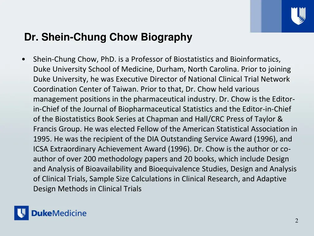 dr shein chung chow biography