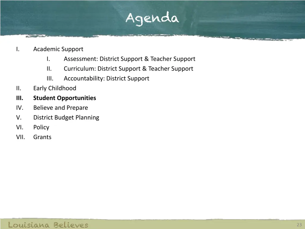 agenda 4
