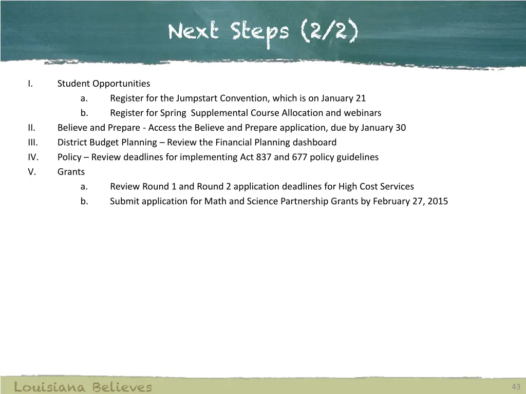 next steps 2 2