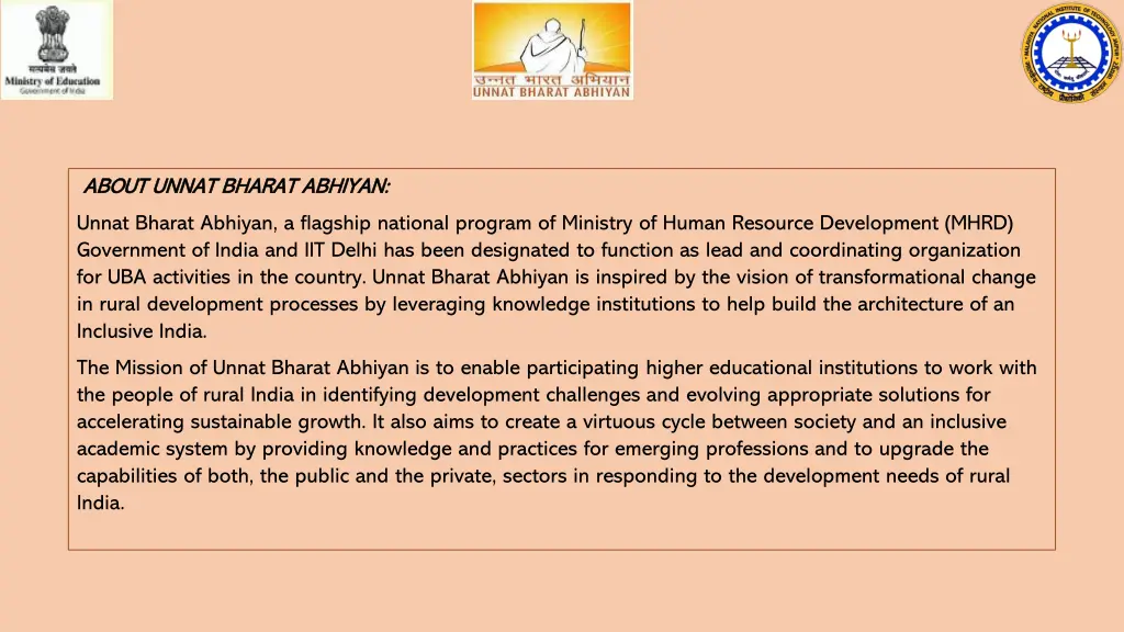 about unnat bharat abhiyan about unnat bharat