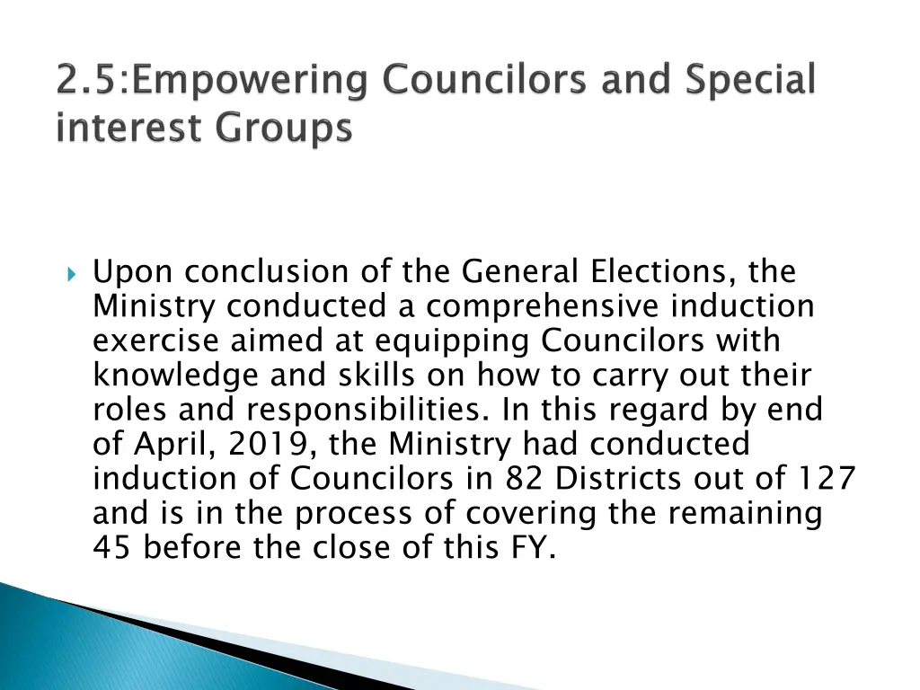 upon conclusion of the general elections