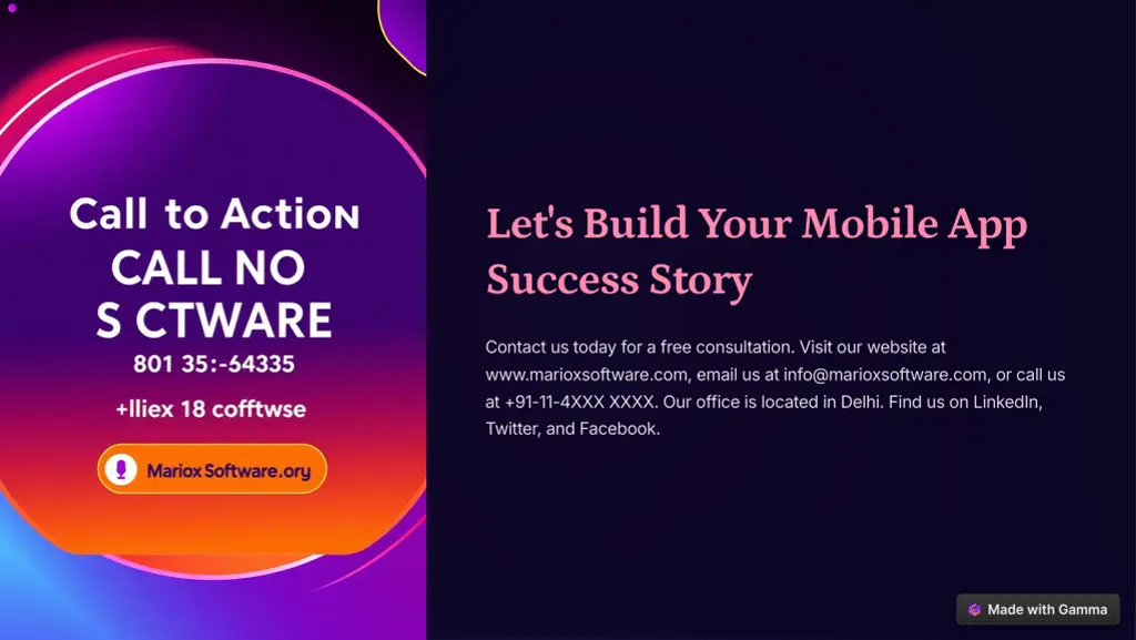 let s build your mobile app success story