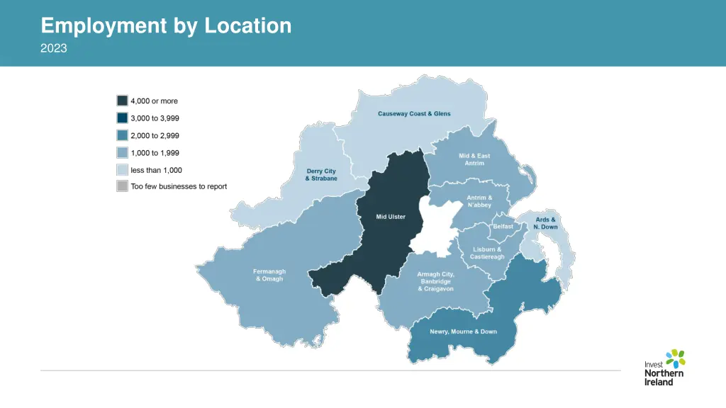 employment by location 2023