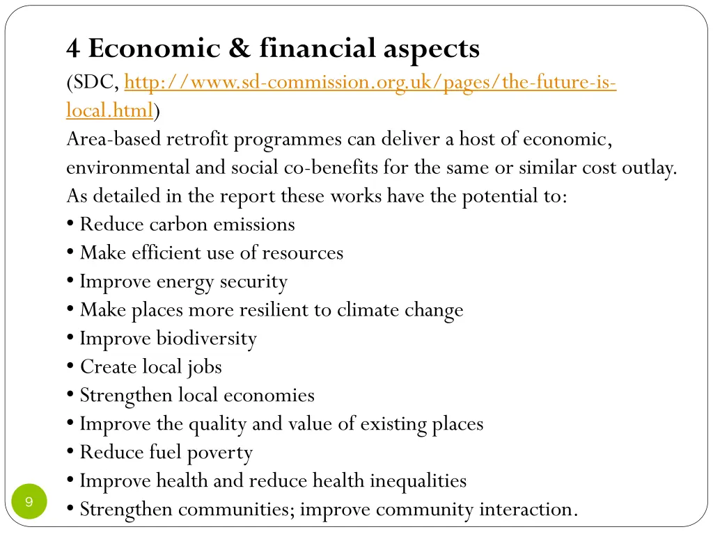 4 economic financial aspects sdc http