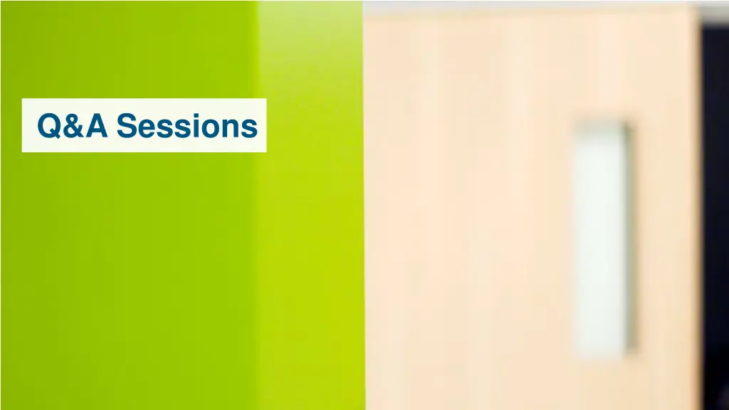 q a sessions