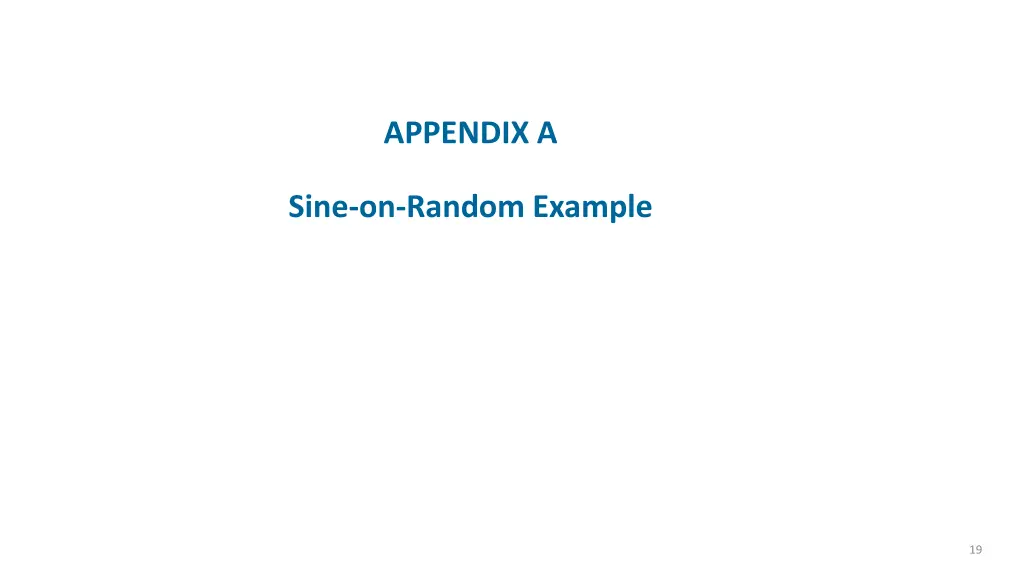 appendix a