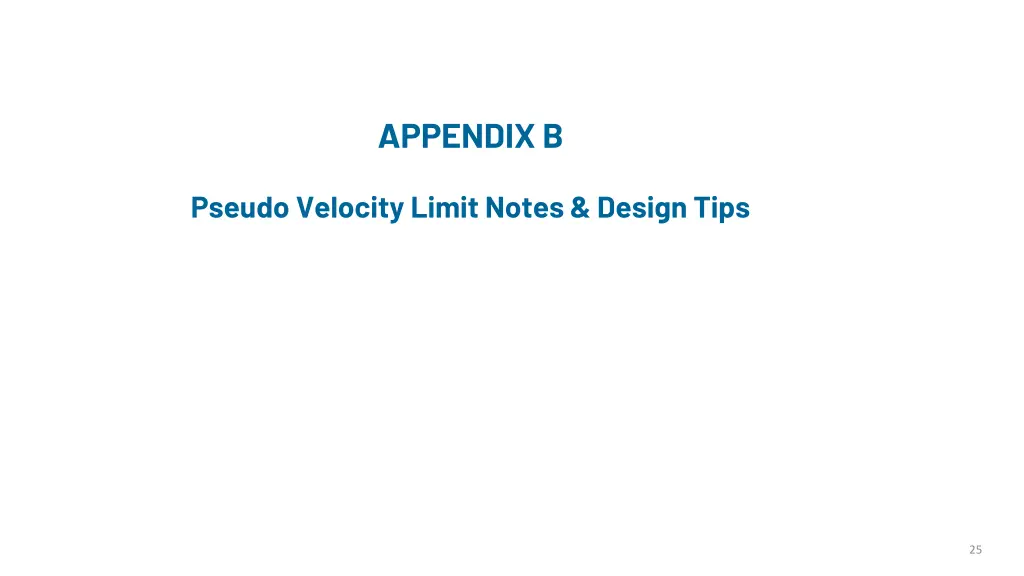 appendix b