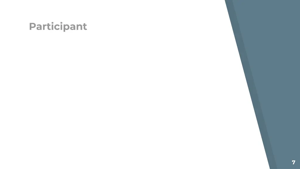 participant