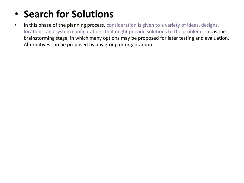 search for solutions in this phase
