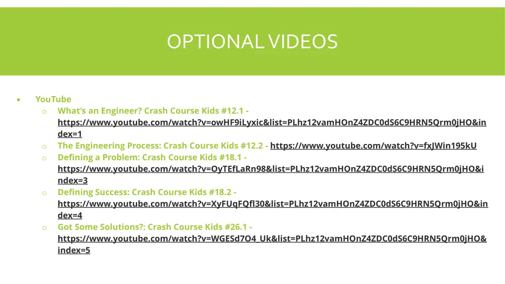 optional videos 2