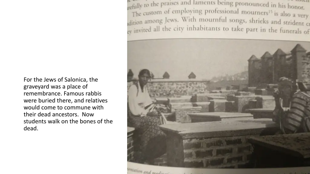 for the jews of salonica the graveyard