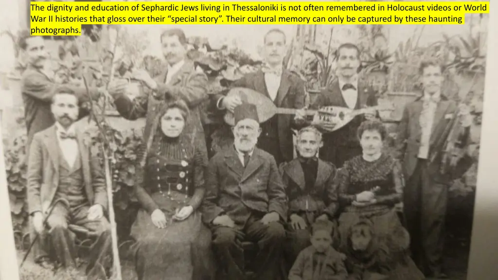 the dignity and education of sephardic jews