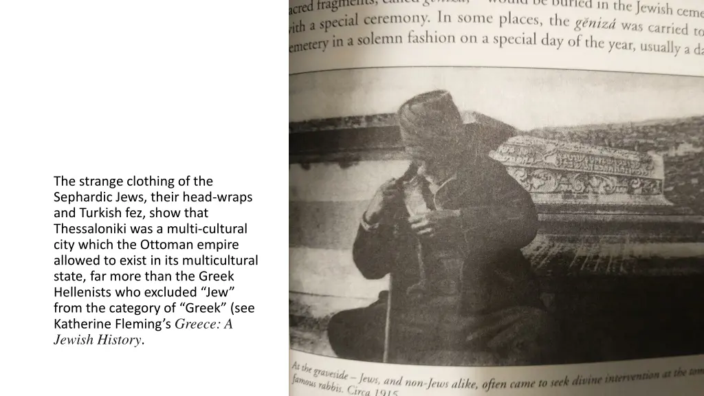 the strange clothing of the sephardic jews their