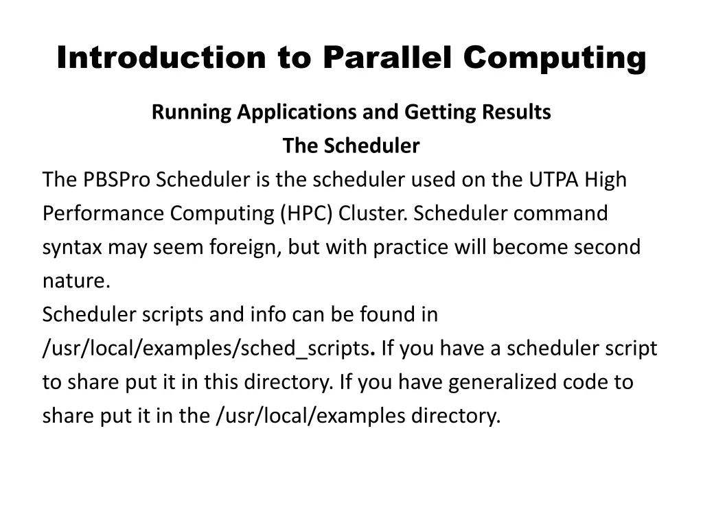 introduction to parallel computing 15
