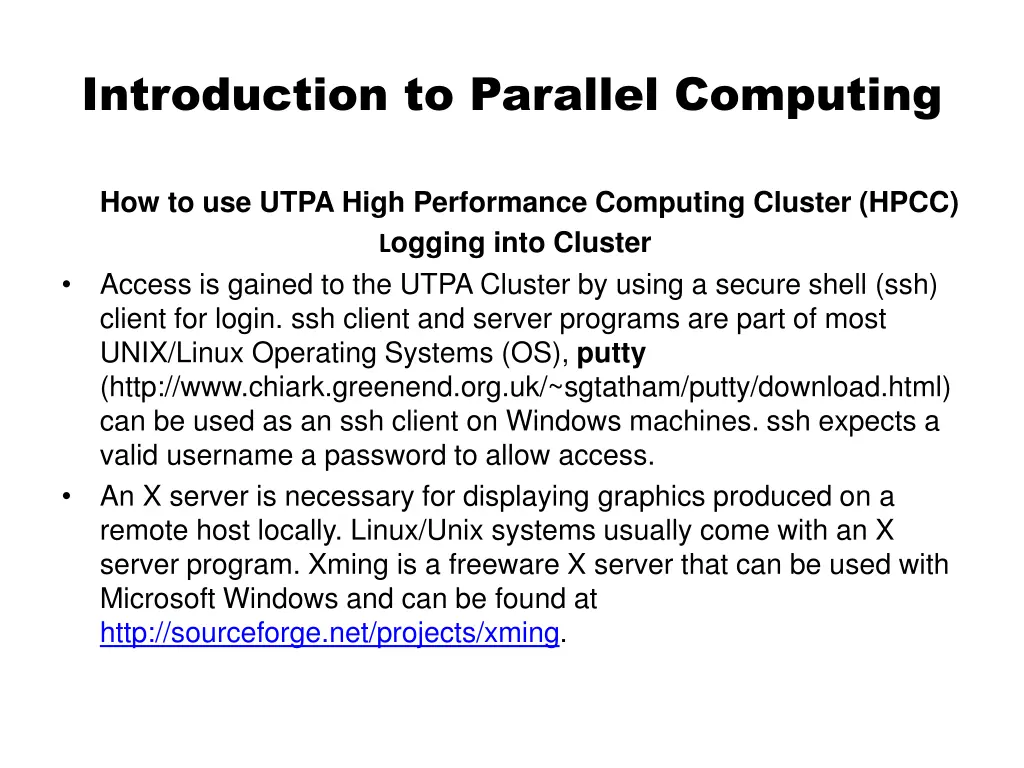 introduction to parallel computing 5