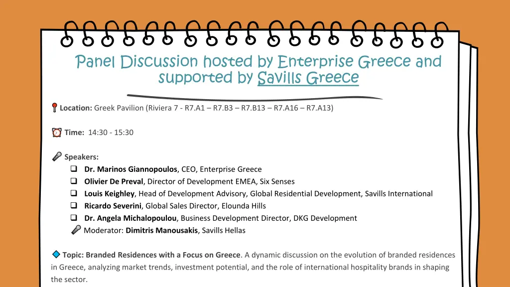 panel discussion hosted by enterprise greece